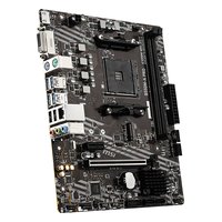 Материнская плата MSI B550M-A PRO, mATX, 1xAM4, AMD B550, 2xDDR4 (до 64GB), 1xM.2, 4xSATA3, 1xPCIe 4.0 x16, HDMI/DVI-D, 1x1GbE — фото 3