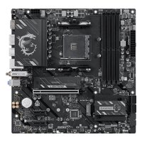 Материнская плата MSI B550M GAMING PLUS WIFI6E, mATX, 1xAM4, AMD B550, 4xDDR4 (до 128GB), 2xM.2, 4xSATA3, 1xPCIe 4.0 x16, HDMI/DP, 1x1GbE, Wi-Fi 6E — фото 1