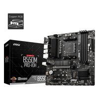 Материнская плата MSI B550M PRO-VDH, mATX, 1xAM4, AMD B550, 4xDDR4 (до 128GB), 2xM.2, 4xSATA3, 1xPCIe 4.0 x16, VGA/DP/HDMI, 1x1GbE — фото 5
