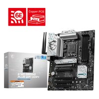 Материнская плата MSI B760 GAMING PLUS WIFI DDR4, ATX, 1xLGA1700, Intel B760, 4xDDR4 (до 128GB), 2xM.2, 4xSATA3, 1xPCIe 4.0 x16, HDMI/DP, 1x2.5GbE, Wi-Fi 6E — фото 4