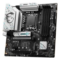 Материнская плата MSI B760M GAMING PLUS WIFI, mATX, 1xLGA1700, Intel B760, 4xDDR5 (до 256GB), 2xM.2, 4xSATA3, 1xPCIe 4.0 x16, HDMI/DP, 1x2.5GbE, Wi-Fi 6E — фото 2