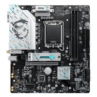 Материнская плата MSI B760M GAMING WIFI, mATX, 1xLGA1700, Intel B760, 2xDDR5 (до 128GB), 2xM.2, 4xSATA3, 1xPCIe 4.0 x16, HDMI/DP/VGA, 1x2.5GbE, Wi-Fi 6E — фото 1