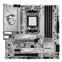 Материнская плата MSI B850M GAMING PLUS WIFI, mATX, 1xAM5, AMD B850, 4xDDR5 (до 256GB), 2xM.2, 4xSATA3, 1xPCIe 5.0 x16, HDMI/DP, 1x5GbE, Wi-Fi 7 — фото 1