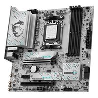 Материнская плата MSI B850M GAMING PLUS WIFI, mATX, 1xAM5, AMD B850, 4xDDR5 (до 256GB), 2xM.2, 4xSATA3, 1xPCIe 5.0 x16, HDMI/DP, 1x5GbE, Wi-Fi 7 — фото 2