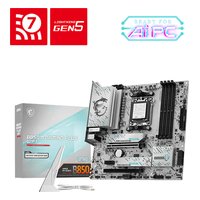 Материнская плата MSI B850M GAMING PLUS WIFI, mATX, 1xAM5, AMD B850, 4xDDR5 (до 256GB), 2xM.2, 4xSATA3, 1xPCIe 5.0 x16, HDMI/DP, 1x5GbE, Wi-Fi 7 — фото 4