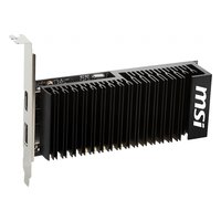 Видеокарта MSI GeForce GT 1030 2GHD4 OC 2GB DDR4/64-bit, PCIe 3.0 x4, 1xHDMI+1xDP, 2 слота, низкопрофильная, без доп. питания — фото 2