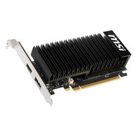 Видеокарта MSI GeForce GT 1030 2GHD4 OC 2GB DDR4/64-bit, PCIe 3.0 x4, 1xHDMI+1xDP, 2 слота, низкопрофильная, без доп. питания — фото 3