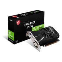 Видеокарта MSI GeForce GT 1030 AERO ITX 4GD4 OC 4GB DDR4/64-bit, PCIe 3.0 x4, 1xHDMI+1xDVI-D, 2 слота, без доп. питания — фото 4