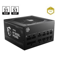 Блок питания MSI MAG A750GL PCIE5 750W, ATX 3.1, 80 PLUS Gold, модульный, 1x12V-2x6, 3xPCIe 6+2 (306-7ZP8B11-CE0) — фото 1