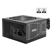 Блок питания MSI MAG A750GN PCIE5 750W, ATX 3.1, 80 PLUS Gold, 1x12V-2x6, 2xPCIe 6+2 (306-7ZPBY11-CE0) — фото 1