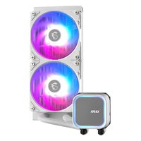 Система жидкостного охлаждения MSI MAG CORELIQUID A13 240 WHITE, радиатор 240 мм, LGA1851/1700, AM5/AM4 (306-7ZWCA21-L80) — фото 2
