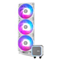 Система жидкостного охлаждения MSI MAG CORELIQUID A13 360 WHITE, радиатор 360 мм, LGA1851/1700, AM5/AM4 (306-7ZWDA21-L80) — фото 2