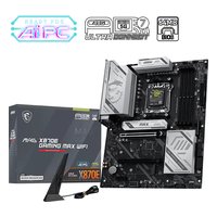 Материнская плата MSI MAG X870E GAMING MAX WIFI, ATX, 1xAM5, AMD X870E, 4xDDR5 (до 256GB), 3xM.2, 4xSATA3, 1xPCIe 5.0 x16, HDMI/DP, 1x5GbE, Wi-Fi 7 — фото 4