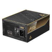 Блок питания MSI MEG Ai1600T PCIE5 1600W, ATX 3.1, 80 PLUS Titanium, модульный, 2x12V-2x6, 9xPCIe 6+2 (306-7ZPEX11-CE0) — фото 3