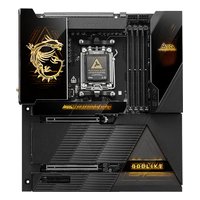 Материнская плата MSI MEG X870E GODLIKE, E-ATX, 1xAM5, AMD X870E, 4xDDR5 (до 256GB), 5xM.2, 4xSATA3, 2xPCIe 5.0 x16, DP, 1x10GbE+1x5GbE, Wi-Fi 7 — фото 1