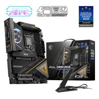Материнская плата MSI MEG Z890 ACE, ATX, 1xLGA1851, Intel Z890, 4xDDR5 (до 256GB), 5xM.2, 4xSATA3, 2xPCIe 5.0 x16, HDMI/DP, 1x10GbE, Wi-Fi 7 — фото 4
