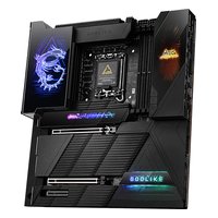 Материнская плата MSI MEG Z890 GODLIKE, E-ATX, 1xLGA1851, Intel Z890, 4xDDR5 (до 256GB), 6xM.2, 4xSATA3, 2xPCIe 5.0 x16, DP, 1x10GbE+1x5GbE, Wi-Fi 7 — фото 2