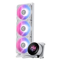 Система жидкостного охлаждения MSI MPG CORELIQUID P13 360 WHITE, радиатор 360 мм, LGA1851/1700, AM5/AM4 (306-7ZWGA21-L80) — фото 1