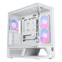 Корпус MSI MPG VIXTA 300R PZ W, Midi Tower, ATX/mATX/Mini-ITX, без БП, стекло, белый — фото 1