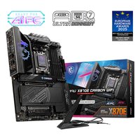 Материнская плата MSI MPG X870E CARBON WIFI, ATX, 1xAM5, AMD X870E, 4xDDR5 (до 256GB), 4xM.2, 4xSATA3, 1xPCIe 5.0 x16, HDMI/DP, 1x5GbE+1x2.5GbE, Wi-Fi 7 — фото 4