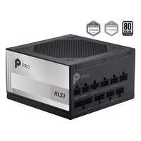 Блок питания MSI PRO A850PL PCIE5 850W, ATX 3.1, 80 PLUS Platinum, модульный, 1x12V-2x6, 3xPCIe 6+2 (306-7ZPLY11-HD8) — фото 1