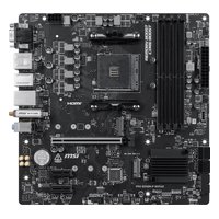 Материнская плата MSI PRO B550M-P WIFI6E, mATX, 1xAM4, AMD B550, 4xDDR4 (до 128GB), 2xM.2, 4xSATA3, 1xPCIe 4.0 x16, HDMI/DP/VGA, 1x1GbE, Wi-Fi 6E — фото 1