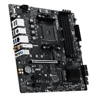 Материнская плата MSI PRO B550M-P WIFI6E, mATX, 1xAM4, AMD B550, 4xDDR4 (до 128GB), 2xM.2, 4xSATA3, 1xPCIe 4.0 x16, HDMI/DP/VGA, 1x1GbE, Wi-Fi 6E — фото 3