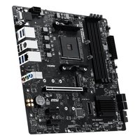 Материнская плата MSI PRO B550M-P, mATX, 1xAM4, AMD B550, 4xDDR4 (до 128GB), 2xM.2, 4xSATA3, 1xPCIe 4.0 x16, HDMI/DP/VGA, 1x1GbE — фото 2
