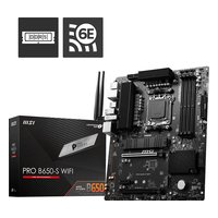 Материнская плата MSI PRO B650-S WIFI, ATX, 1xAM5, AMD B650, 4xDDR5 (до 256GB), 2xM.2, 4xSATA3, 1xPCIe 4.0 x16, HDMI/DP, 1x2.5GbE, Wi-Fi 6E — фото 4