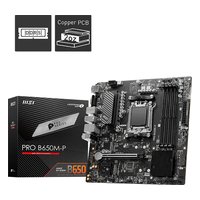 Материнская плата MSI PRO B650M-P, mATX, 1xAM5, AMD B650, 4xDDR5 (до 256GB), 2xM.2, 4xSATA3, 1xPCIe 4.0 x16, HDMI/DP/VGA, 1x2.5GbE — фото 4