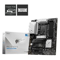 Материнская плата MSI PRO B760-P II, ATX, 1xLGA1700, Intel B760, 4xDDR5 (до 256GB), 2xM.2, 4xSATA3, 1xPCIe 4.0 x16, HDMI/DP, 1x2.5GbE — фото 4
