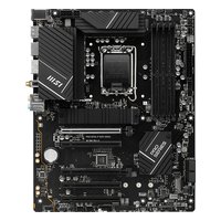 Материнская плата MSI PRO B760-P WIFI DDR4, ATX, 1xLGA1700, Intel B760, 4xDDR4 (до 128GB), 2xM.2, 4xSATA3, 1xPCIe 4.0 x16, HDMI/DP, 1x2.5GbE, Wi-Fi 6E — фото 1