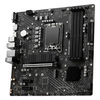 Материнская плата MSI PRO B760M-P DDR4, mATX, 1xLGA1700, Intel B760, 4xDDR4 (до 128GB), 2xM.2, 4xSATA3, 1xPCIe 4.0 x16, HDMI/DP/VGA, 1x1GbE — фото 2