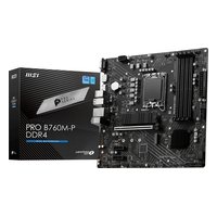 Материнская плата MSI PRO B760M-P DDR4, mATX, 1xLGA1700, Intel B760, 4xDDR4 (до 128GB), 2xM.2, 4xSATA3, 1xPCIe 4.0 x16, HDMI/DP/VGA, 1x1GbE — фото 4