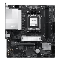 Материнская плата MSI PRO B850M-B GEN4, mATX, 1xAM5, AMD B850, 2xDDR5 (до 128GB), 2xM.2, 4xSATA3, 1xPCIe 4.0 x16, HDMI/DP, 1x2.5GbE — фото 1