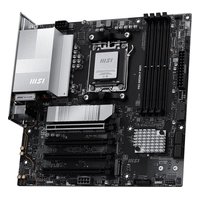 Материнская плата MSI PRO B850M-P WIFI, mATX, 1xAM5, AMD B850, 4xDDR5 (до 256GB), 3xM.2, 4xSATA3, 1xPCIe 5.0 x16, HDMI/DP, 1x5GbE, Wi-Fi 7 — фото 2
