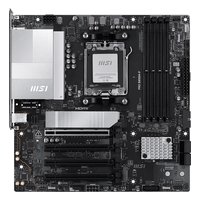 Материнская плата MSI PRO B850M-P, mATX, 1xAM5, AMD B850, 4xDDR5 (до 256GB), 3xM.2, 4xSATA3, 1xPCIe 5.0 x16, HDMI/DP, 1x5GbE — фото 1