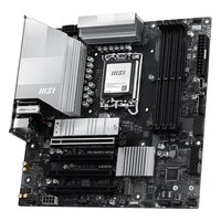 Материнская плата MSI PRO B860M-A WIFI6E, mATX, 1xLGA1851, Intel B860, 4xDDR5 (до 256GB), 3xM.2, 4xSATA3, 1xPCIe 5.0 x16, HDMI/DP, 1x5GbE, Wi-Fi 6E — фото 2