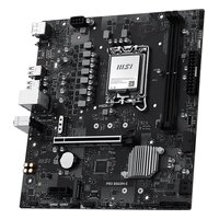 Материнская плата MSI PRO B860M-E, mATX, 1xLGA1851, Intel B860, 2xDDR5 (до 128GB), 2xM.2, 4xSATA3, 1xPCIe 5.0 x16, HDMI/DP, 1x5GbE — фото 2