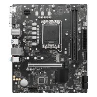 Материнская плата MSI PRO H610M-E DDR4, mATX, 1xLGA1700, Intel H610, 2xDDR4 (до 64GB), 1xM.2, 4xSATA3, 1xPCIe 4.0 x16, HDMI/VGA, 1x1GbE — фото 1