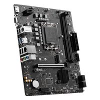 Материнская плата MSI PRO H610M-E DDR4, mATX, 1xLGA1700, Intel H610, 2xDDR4 (до 64GB), 1xM.2, 4xSATA3, 1xPCIe 4.0 x16, HDMI/VGA, 1x1GbE — фото 3