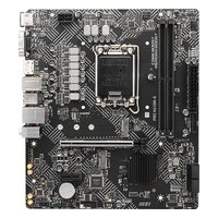 Материнская плата MSI PRO H610M-G, mATX, 1xLGA1700, Intel H610, 2xDDR5 (до 96GB), 1xM.2, 4xSATA3, 1xPCIe 4.0 x16, HDMI/DP/VGA, 1x1GbE — фото 1