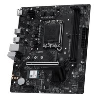 Материнская плата MSI PRO H610M-S WIFI, mATX, 1xLGA1700, Intel H610, 2xDDR5 (до 128GB), 1xM.2, 2xSATA3, 1xPCIe 4.0 x16, HDMI, 1x1GbE, Wi-Fi 6E — фото 2