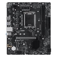 Материнская плата MSI PRO H610M-S, mATX, 1xLGA1700, Intel H610, 2xDDR5 (до 128GB), 1xM.2, 2xSATA3, 1xPCIe 4.0 x16, HDMI, 1x1GbE — фото 1