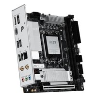 Материнская плата MSI PRO H810I WIFI, Mini-ITX, 1xLGA1851, Intel H810, 2xDDR5 (до 128GB), 1xM.2, 2xSATA3, 1xPCIe 5.0 x16, HDMI/DP, 1x2.5GbE, Wi-Fi 7 — фото 3