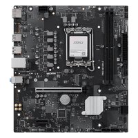 Материнская плата MSI PRO H810M-E, mATX, 1xLGA1851, Intel H810, 2xDDR5 (до 128GB), 1xM.2, 4xSATA3, 1xPCIe 5.0 x16, HDMI/DP, 1x2.5GbE — фото 1