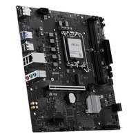 Материнская плата MSI PRO H810M-E, mATX, 1xLGA1851, Intel H810, 2xDDR5 (до 128GB), 1xM.2, 4xSATA3, 1xPCIe 5.0 x16, HDMI/DP, 1x2.5GbE — фото 2
