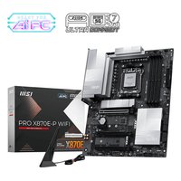 Материнская плата MSI PRO X870E-P WIFI, ATX, 1xAM5, AMD X870E, 4xDDR5 (до 256GB), 3xM.2, 4xSATA3, 1xPCIe 5.0 x16, HDMI, 1x5GbE, Wi-Fi 7 — фото 4