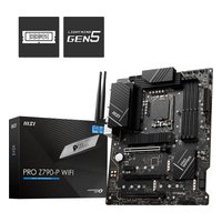 Материнская плата MSI PRO Z790-P WIFI, ATX, 1xLGA1700, Intel Z790, 4xDDR5 (до 256GB), 4xM.2, 6xSATA3, 1xPCIe 5.0 x16, HDMI/DP, 1x2.5GbE, Wi-Fi 6E — фото 4