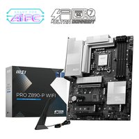 Материнская плата MSI PRO Z890-P WIFI, ATX, 1xLGA1851, Intel Z890, 4xDDR5 (до 256GB), 4xM.2, 4xSATA3, 1xPCIe 5.0 x16, HDMI/DP/Thunderbolt 4 Type-C, 1x5GbE, Wi-Fi 7 — фото 4
